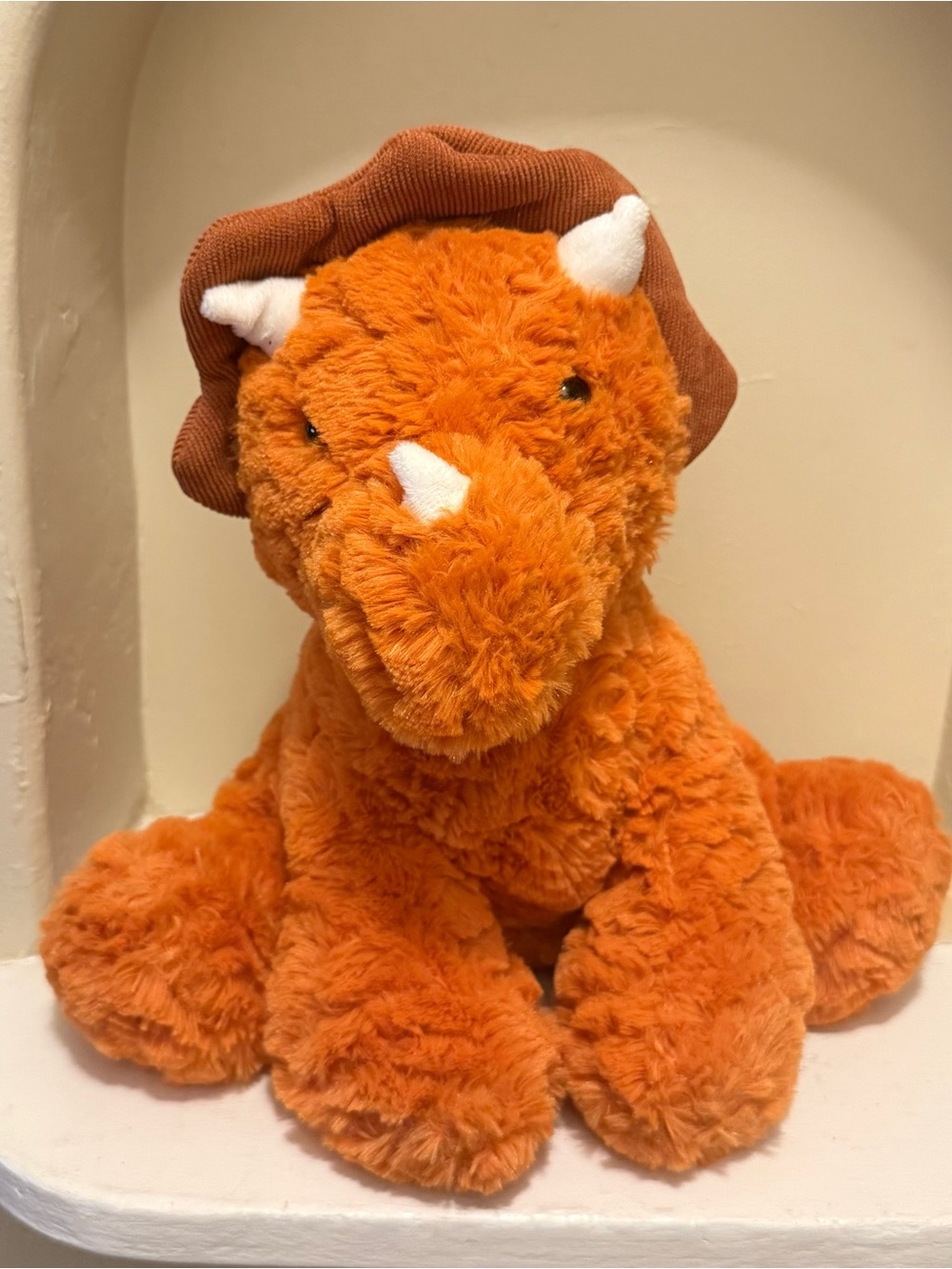Manhattan Toy Company Little Jurassics Rory Triceratops Plush
